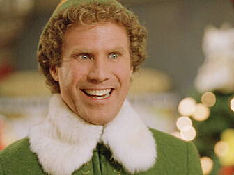 Will Ferrell's Elf Costume On...